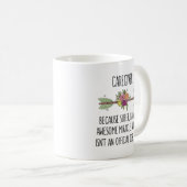 Funny Caregiver Gift Idea Koffiemok (Voorkant rechts)
