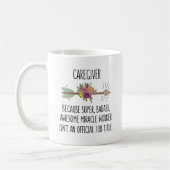 Funny Caregiver Gift Idea Koffiemok (Links)