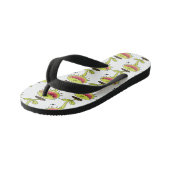 Funny carnivorous Venus fly trap plant cartoon Kinder Teenslippers (Schuin)