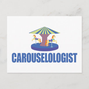Funny Carousel Briefkaart