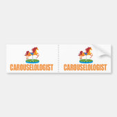 Funny Carousel Bumpersticker (Voorkant)