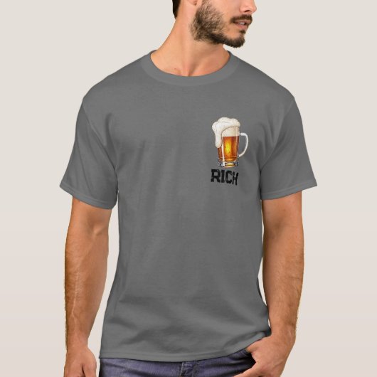 Funny Carpenter Measure Twice Cut Once T-Shirt (Voorkant)