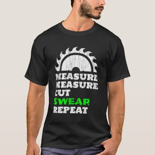 Funny Carpenter T-shirt (Voorkant)