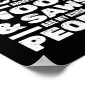 Funny Carpenter Wood Saws Woodarbeider Carpentry Poster (Hoek)