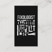 Funny Carpenter Woodworking Humor Craftsman Visitekaartje (Voorkant)