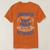 Funny Carpentry Gift T-shirt (Design voorkant)
