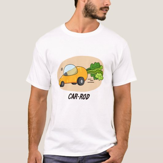 Funny Carrot Pun T-shirt (Voorkant)