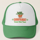 Funny Carrot Trucker Pet (Voorkant)