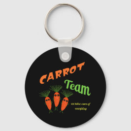 Funny carrots sleutelhanger