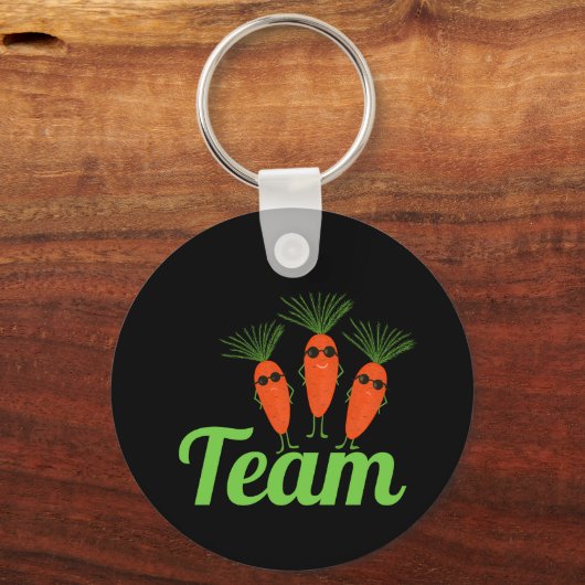 Funny carrots sleutelhanger (Voorkant)
