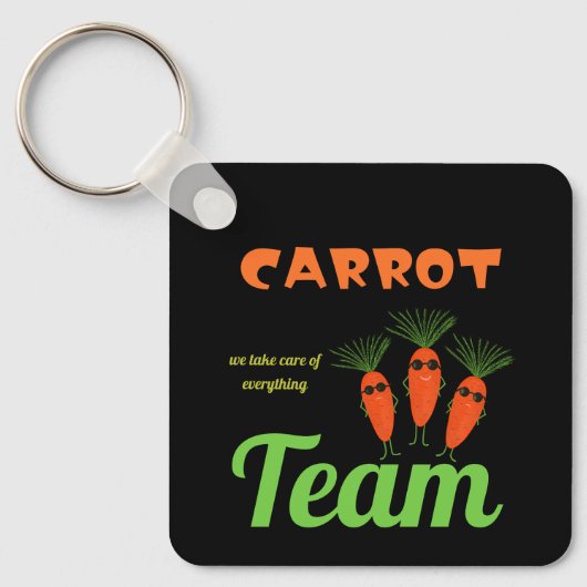 Funny carrots sleutelhanger (Voorkant)