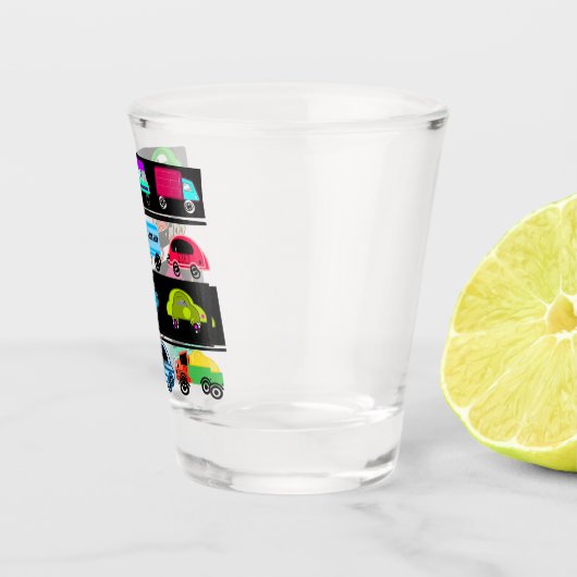 Funny cars shot glas (Rechts)