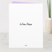 Funny Cartoon Apology  Kaart (Achterkant)