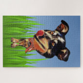 Funny Cartoon Australian Cattle Dog 1014 PC Puzzle Legpuzzel (Horizontaal)