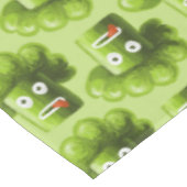 Funny Cartoon Broccoli Pattern Tablecloth Tafelkleed (Gekanteld)