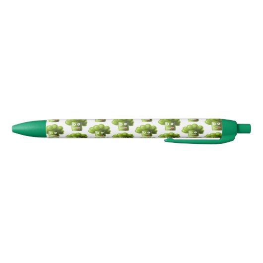 Funny Cartoon Broccoli Zwarte Inkt Pen (Bodem)