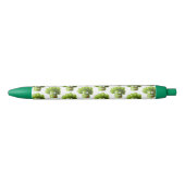 Funny Cartoon Broccoli Zwarte Inkt Pen (Voorkant)