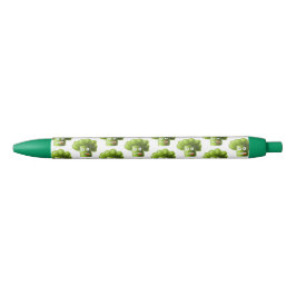 Funny Cartoon Broccoli Zwarte Inkt Pen