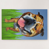 Funny Cartoon Bulldog 1014 Piece Difficult Puzzle Legpuzzel (Horizontaal)