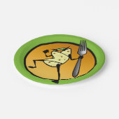 FUNNY CARTOON BURRITO GRAPHIC PAPER BORD (Gekanteld)