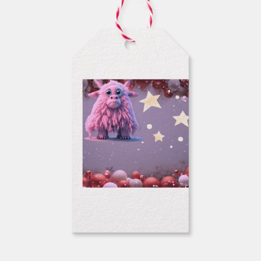 Funny cartoon cadeaulabel (Achterkant)