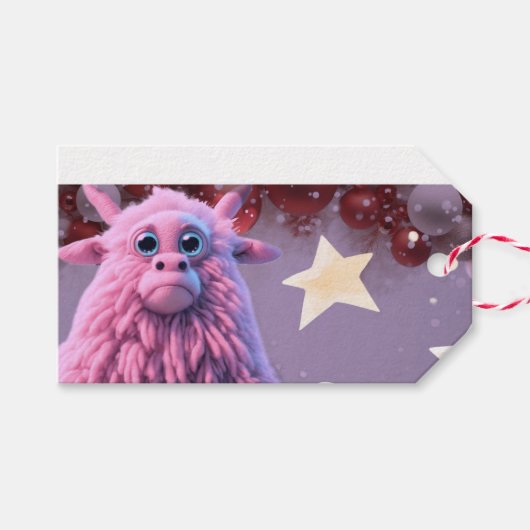 Funny cartoon cadeaulabel (Voorkant (Horizontaal))