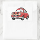 Funny Cartoon Car Character Sticker (Tas)