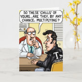 Funny Cartoon Card van Clive Goddard Kaart (Gele Bloem)