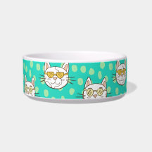 Funny Cartoon Cat Wearing Sun Glasses