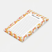 Funny Cartoon Cats Group Doodle Post-it® Notes (Schuin)