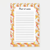 Funny Cartoon Cats Group Doodle Post-it® Notes (Voorkant)