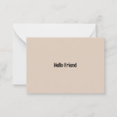 Funny Cartoon Cats Notitiekaartje (Achterkant)