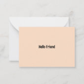 Funny Cartoon Cats Notitiekaartje (Achterkant)