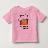 Funny Cartoon Chef | Funny Cooking Chef Kinder Shirts (Voorkant)