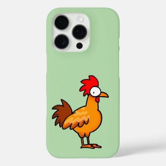 Funny Cartoon Chicken Illustration Case-Mate iPhone Case (Achterkant)