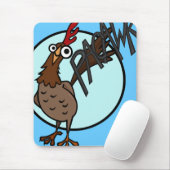 FUNNY CARTOON CHICKEN MUISMAT (Met muis)
