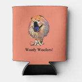 Funny Cartoon Chow Koelbox Blikjeskoeler (Voorkant)