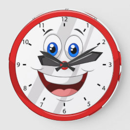 Funny Cartoon Clock Grote Klok