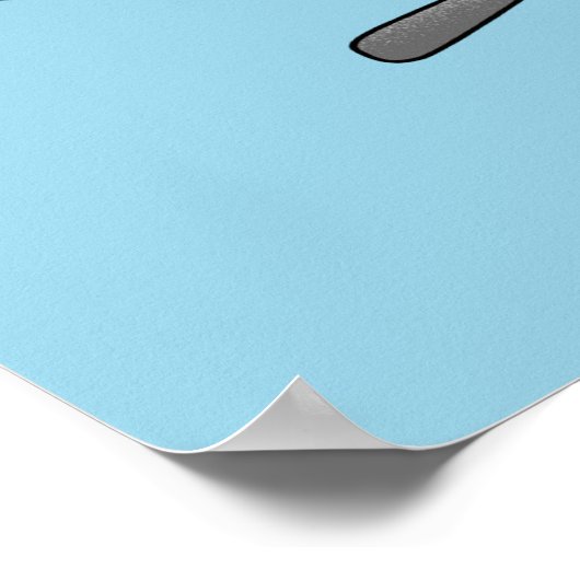 Funny Cartoon Coffee Pun Poster (Hoek)