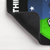 FUNNY CARTOON COW UFO ABDUCTION MUISMAT (Hoek)