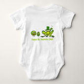 Funny Cartoon Creatures St. Paddys Day Romper (Achterkant)