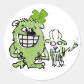 Funny Cartoon Creëer Stickers (Voorkant)