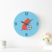 Funny Cartoon Dinosaur Soccer Kinderen Grote Klok (Huis)