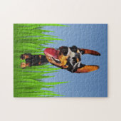Funny Cartoon Doberman Pinscher 252 PC Puzzle Legpuzzel (Horizontaal)