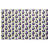 Funny Cartoon Eggplant Pattern Stof (Fat Quarter)