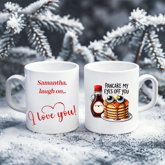 Funny Cartoon Food Mug Personalized Love Gift Koffiemok