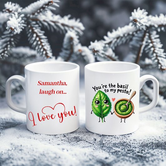 Funny Cartoon Food Mug Personalized Valentine Gift Koffiemok
