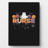 funny cartoon ghost nurse - Hot Nurse Halloween Ou Fotoplaat (voorkant)