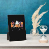 funny cartoon ghost nurse - Hot Nurse Halloween Ou Fotoplaat (Zijkant)