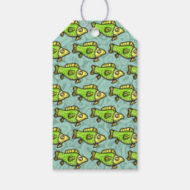 Funny Cartoon Green Fish Drawing Cadeaulabel